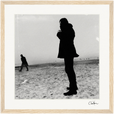 The Space We Share Framed print 30x30 cm / 12x12″ Wood frame