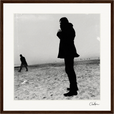 The Space We Share Framed print 40x40 cm / 16x16″ Dark wood frame