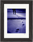 The Unwritten Path Framed print 13x18 cm / 5x7″ Black frame 40