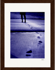 The Unwritten Path Framed print 13x18 cm / 5x7″ Dark wood frame 42