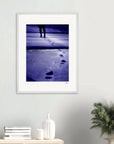 The Unwritten Path Framed print 13x18 cm / 5x7″ White frame 4