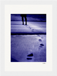 The Unwritten Path Framed print 13x18 cm / 5x7″ White frame 6