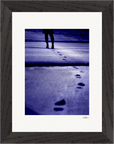 The Unwritten Path Framed print 15x20 cm / 6x8″ Black frame 41
