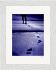 The Unwritten Path Framed print 15x20 cm / 6x8″ White frame 10