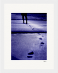 The Unwritten Path Framed print 15x20 cm / 6x8″ White frame 7