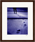 The Unwritten Path Framed print 20x25 cm / 8x10″ Dark wood frame 44