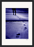 The Unwritten Path, kunstfotografi af ClaraXenia. Indrammet plakat 21x29.7 cm / 8x12" sort ramme 63