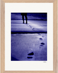 The Unwritten Path Framed print 21x29.7 cm / 8x12" Wood frame 26