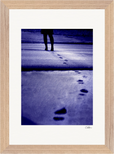 The Unwritten Path Framed print 21x29.7 cm / 8x12" Wood frame 26