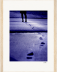 The Unwritten Path Framed print 21x29.7 cm / 8x12" Wood frame 27