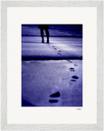 The Unwritten Path Framed print 27x35 cm / 11x14″ White frame 9