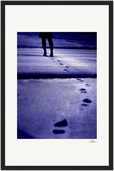 The Unwritten Path Framed print 28x43 cm / XL (11x17″) Black frame 65