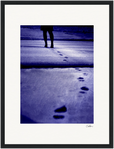 The Unwritten Path Framed print 30x40 cm / 12x16″ Black frame 66