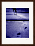 The Unwritten Path Framed print 30x40 cm / 12x16″ Dark wood frame 48