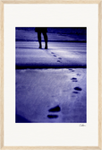 The Unwritten Path, fine art photography by ClaraXenia. Framed print 30x45 cm / 12x18″ Wood frame 31