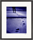 The Unwritten Path Framed print 40x50 cm / 16x20″ Black frame 48