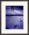 The Unwritten Path Framed print 40x50 cm / 16x20″ Black frame 48