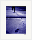 The Unwritten Path Framed print 40x50 cm / 16x20″ White frame 14