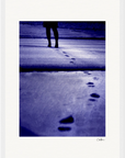 The Unwritten Path Framed print 40x60 cm / 16x24″ White frame 15