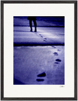 The Unwritten Path Framed print 45x60 cm / 18x24″ Black frame 49