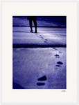 The Unwritten Path Framed print 45x60 cm / 18x24″ White frame 16