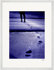 The Unwritten Path Framed print 45x60 cm / 18x24″ White frame 15