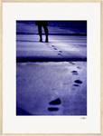 The Unwritten Path, fine art photography by ClaraXenia. Framed print 45x60 cm / 18x24″ Wood frame 34