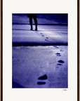 The Unwritten Path Framed print 50x70 cm / 20x28″ Dark wood frame 53