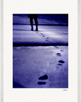 The Unwritten Path Framed print 50x70 cm / 20x28″ White frame 16