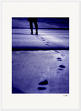 The Unwritten Path Framed print 50x70 cm / 20x28″ White frame 17