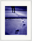 The Unwritten Path Framed print 60x80 cm / 24x32″ White frame 17