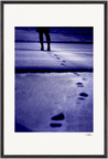 The Unwritten Path Framed print 60x90 cm / 24x36″ Black frame 52