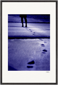 The Unwritten Path Framed print 60x90 cm / 24x36″ Black frame 52