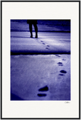 The Unwritten Path Framed print 60x90 cm / 24x36″ Black frame 73