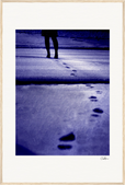 The Unwritten Path, fine art photography by ClaraXenia. Framed print 60x90 cm / 24x36″ Wood frame 37
