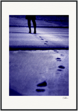 The Unwritten Path Framed print 70x100 cm / 28x40″ Black frame 74