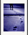 The Unwritten Path Framed print 70x100 cm / 28x40″ Black frame 53