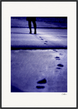 The Unwritten Path, fine art photography by ClaraXenia. Framed print A1 (59.4 x 84.1 cm) Black frame 75