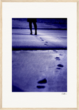The Unwritten Path, fine art photography by ClaraXenia. Framed print A2 (42 x 59.4 cm) Wood frame 40
