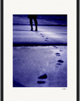 The Unwritten Path Framed print A3 (29.7 x 42 cm) Black frame 77
