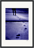 The Unwritten Path Framed print A3 (29.7 x 42 cm) Black frame 77