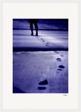 The Unwritten Path, fine art photography by ClaraXenia. Framed print A3 (29.7 x 42 cm) White frame 23