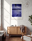 The Unwritten Path Framed print 70x100 cm / 28x40″ Wood frame in interior