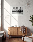 The Urban Matrix Framed print A1 (59.4 x 84.1 cm) White frame in interior