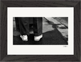 This is Where He Stood Framed print 13x18 cm / 5x7″ Black frame 30