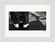 This is Where He Stood Framed print 13x18 cm / 5x7″ White frame 6