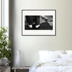 This is Where He Stood Framed print 13x18 cm / 5x7″ White frame 4