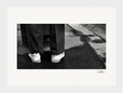 This is Where He Stood Framed print 13x18 cm / 5x7″ White frame 6