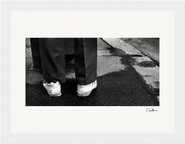 This is Where He Stood Framed print 15x20 cm / 6x8″ White frame 7