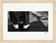 This is Where He Stood Framed print 15x20 cm / 6x8″ Wood frame 20
